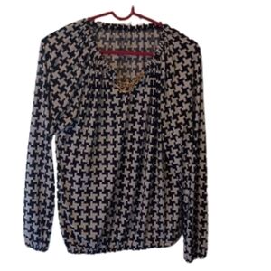 Michael Kors‎ houndstooth design top